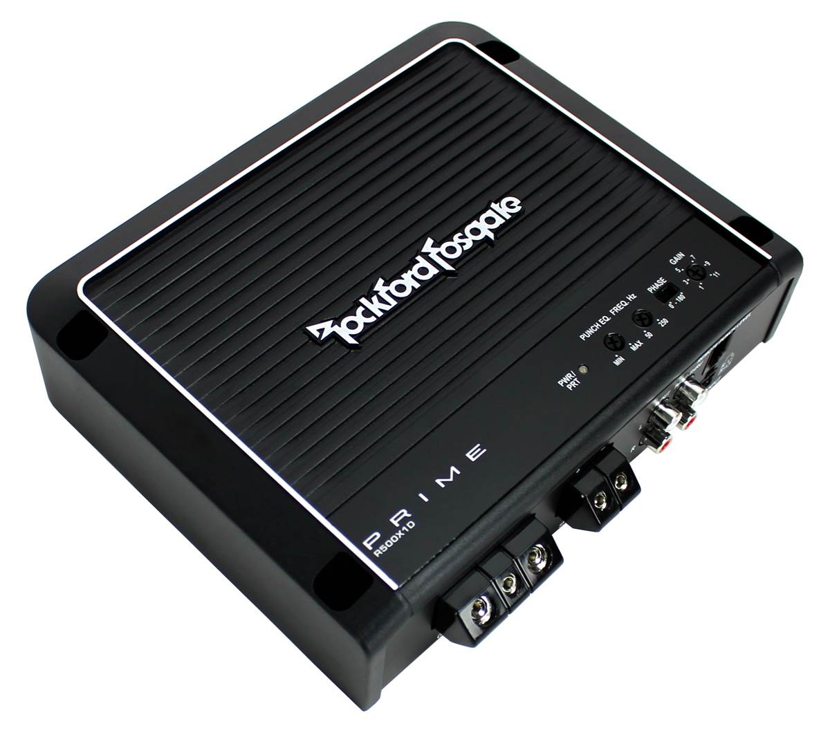 New Rockford Fosgate R500X1D 500W Mono D Car Amplifier Audio Amp + Remote + Cap