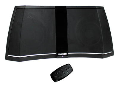 Kicker iK5BT2 Wireless Bluetooth Stereo Audio System 40IK5BT2 + 2 FREE Earbuds