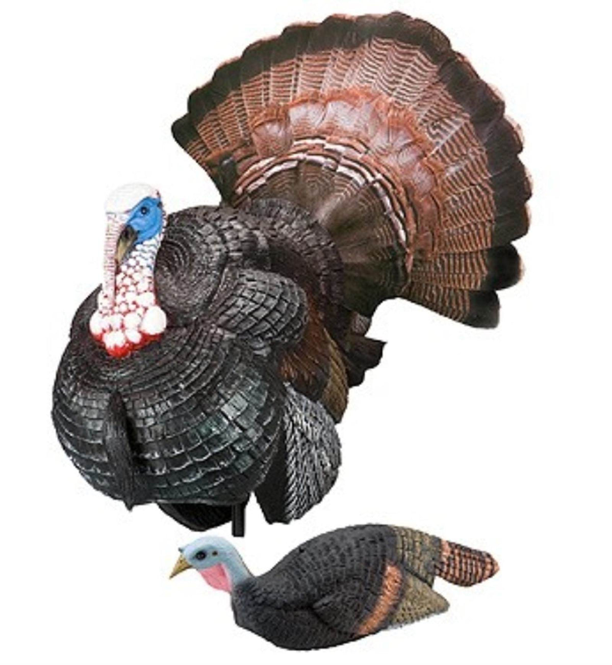 (2) Carry-Lite Pretty Boy & Pretty Girl Combo Turkey Hunting Decoy Kits | Q5878
