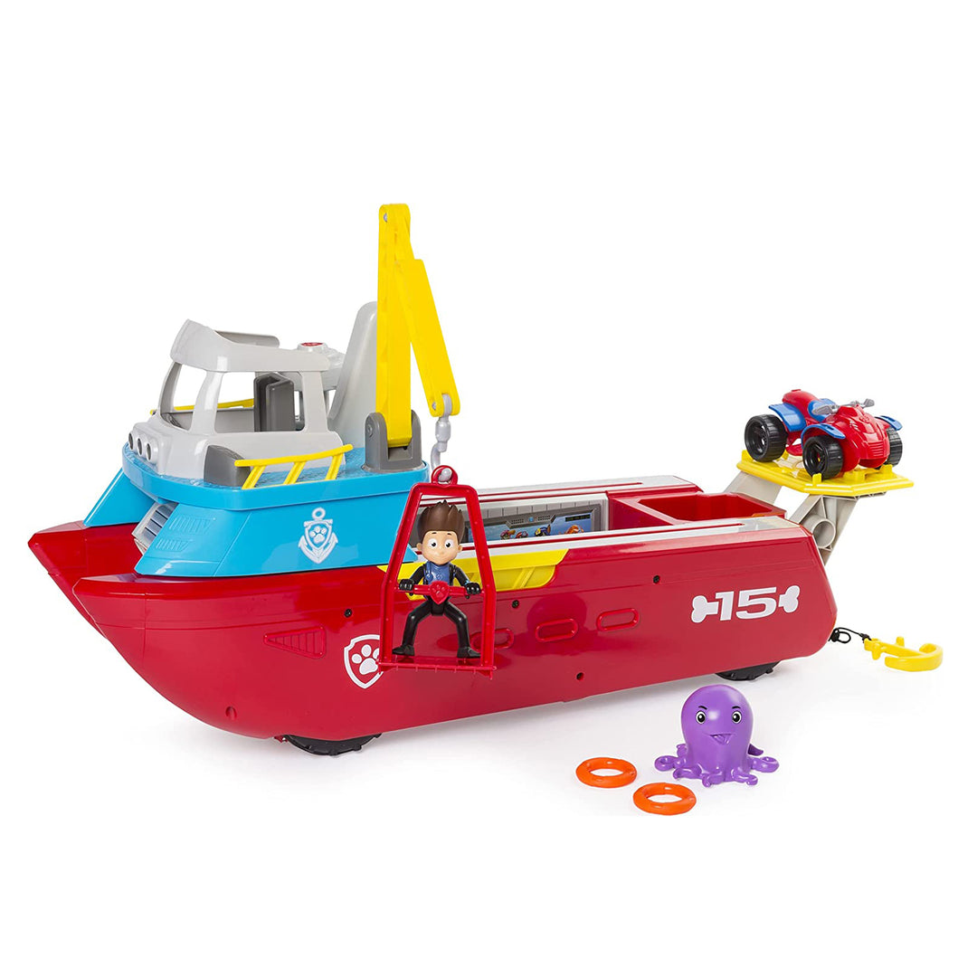 Nickelodeon Paw Patrol Sea Patroller Transforming Vehicle with Lights & Sounds - VMInnovations