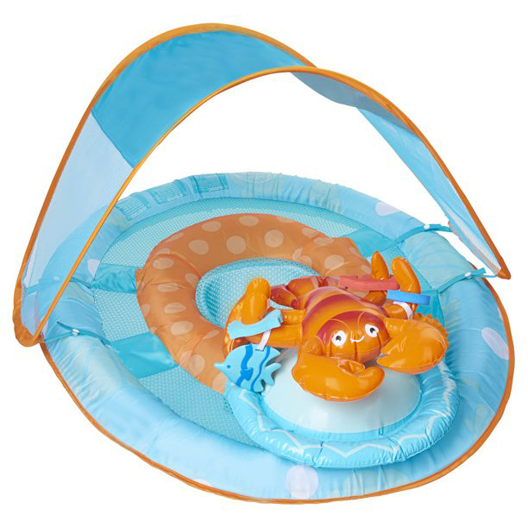 SwimWaves Inflatable Baby Spring Lobster Pool Float Activity Center (Open Box) - VMInnovations