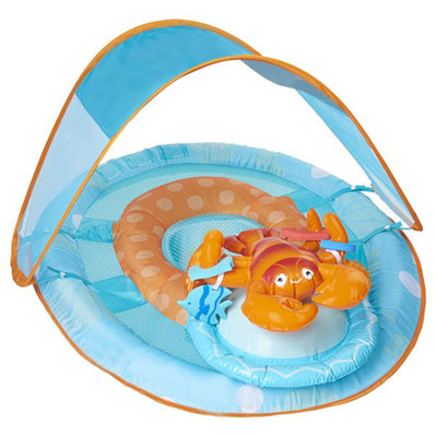 SwimWays Inflatable Baby Spring Lobster Pool Float Activity Center (Used) - VMInnovations