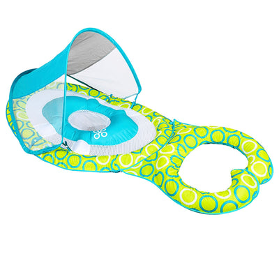 Swimways Mommy and Me Baby 9 to 24 Months Spring Float w/ Canopy & Bed (2 Pack) - VMInnovations