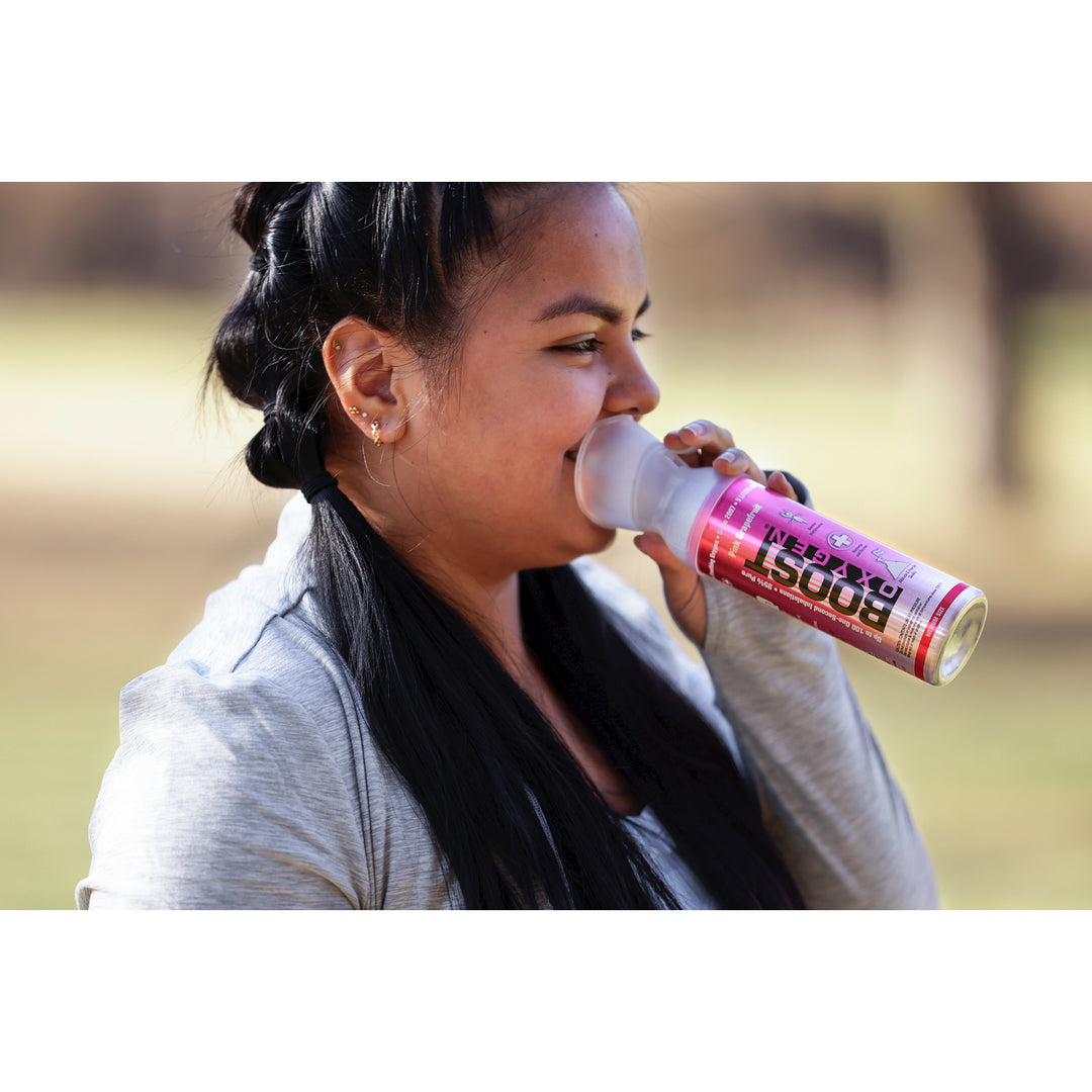Boost Oxygen 3 Liter Portable Pocket Sized Canister w/ 5 Liter and 10 Liter Cans - VMInnovations
