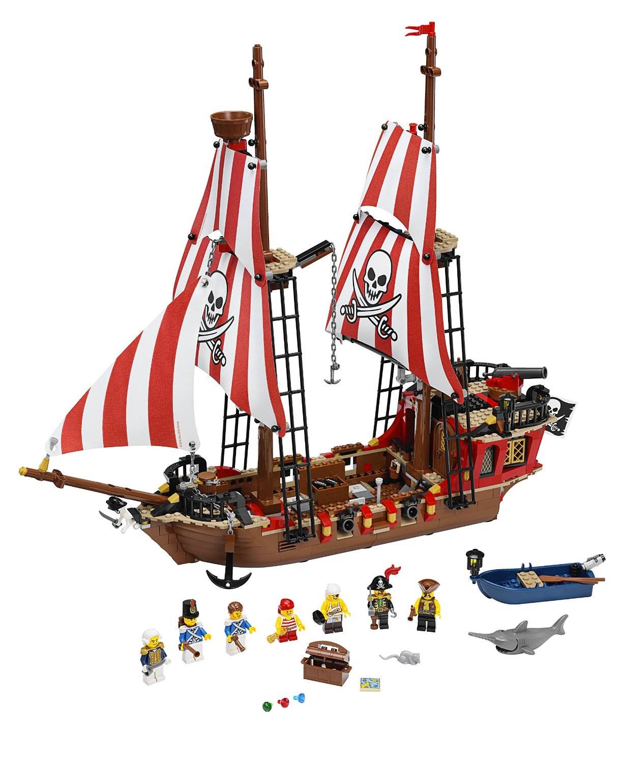 LEGO® Pirates The Brick Bounty Kids Building Playset - 745 Piece | 70413