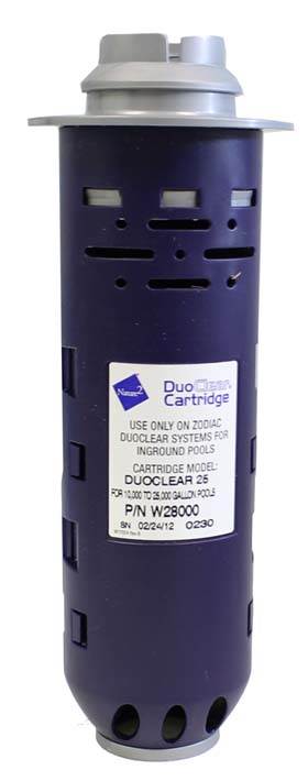4) ZODIAC NATURE 2 W28000 DuoClear Cartridges 25 K Gallon Inground Swimming Pool