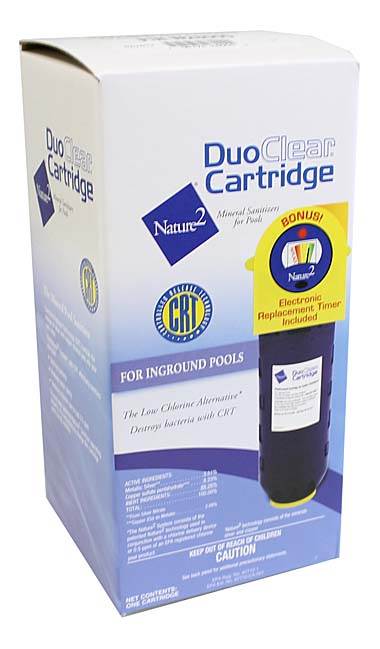 4) ZODIAC NATURE 2 W28000 DuoClear Cartridges 25 K Gallon Inground Swimming Pool