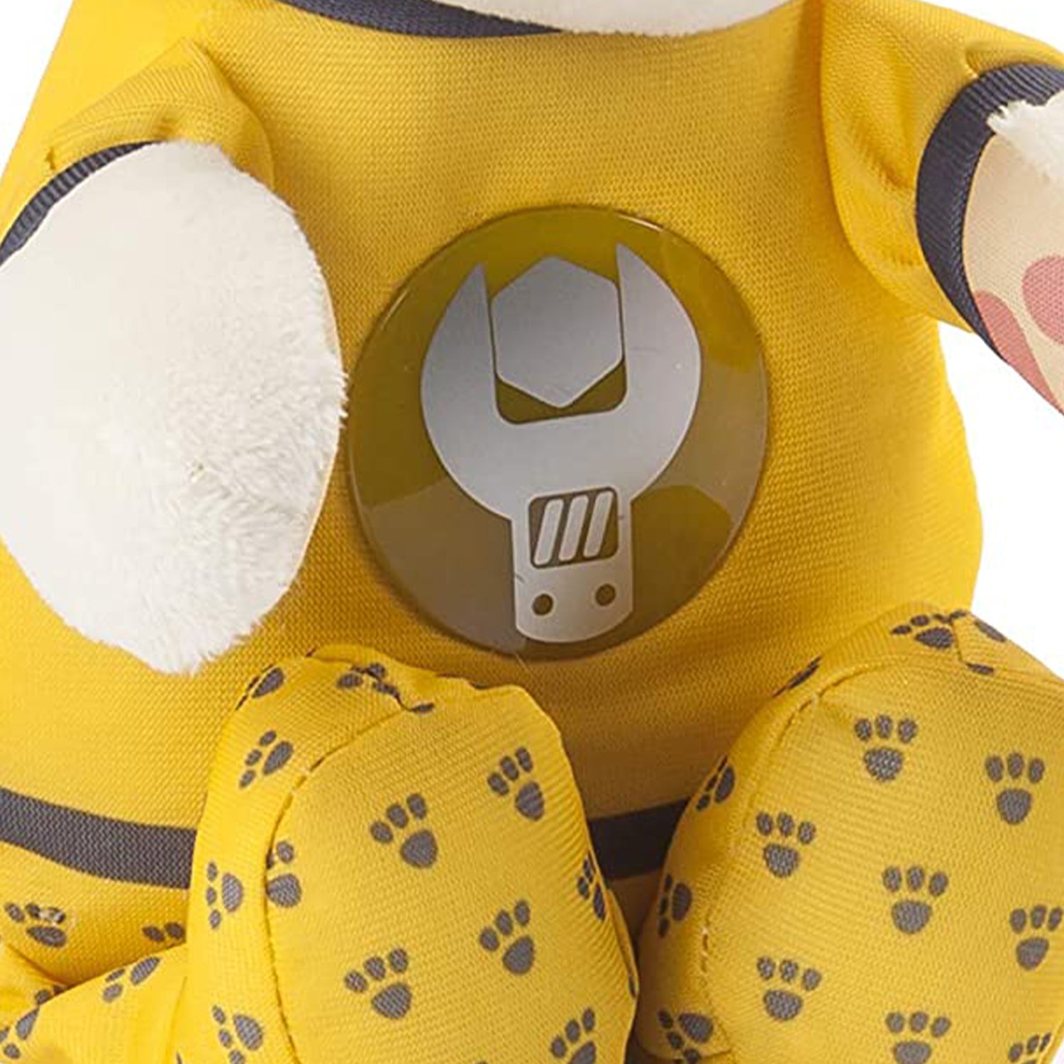 Paw Patrol Snuggle Up Rubble Soft Pup Stuffed Plush with 9 Sounds and Phrases