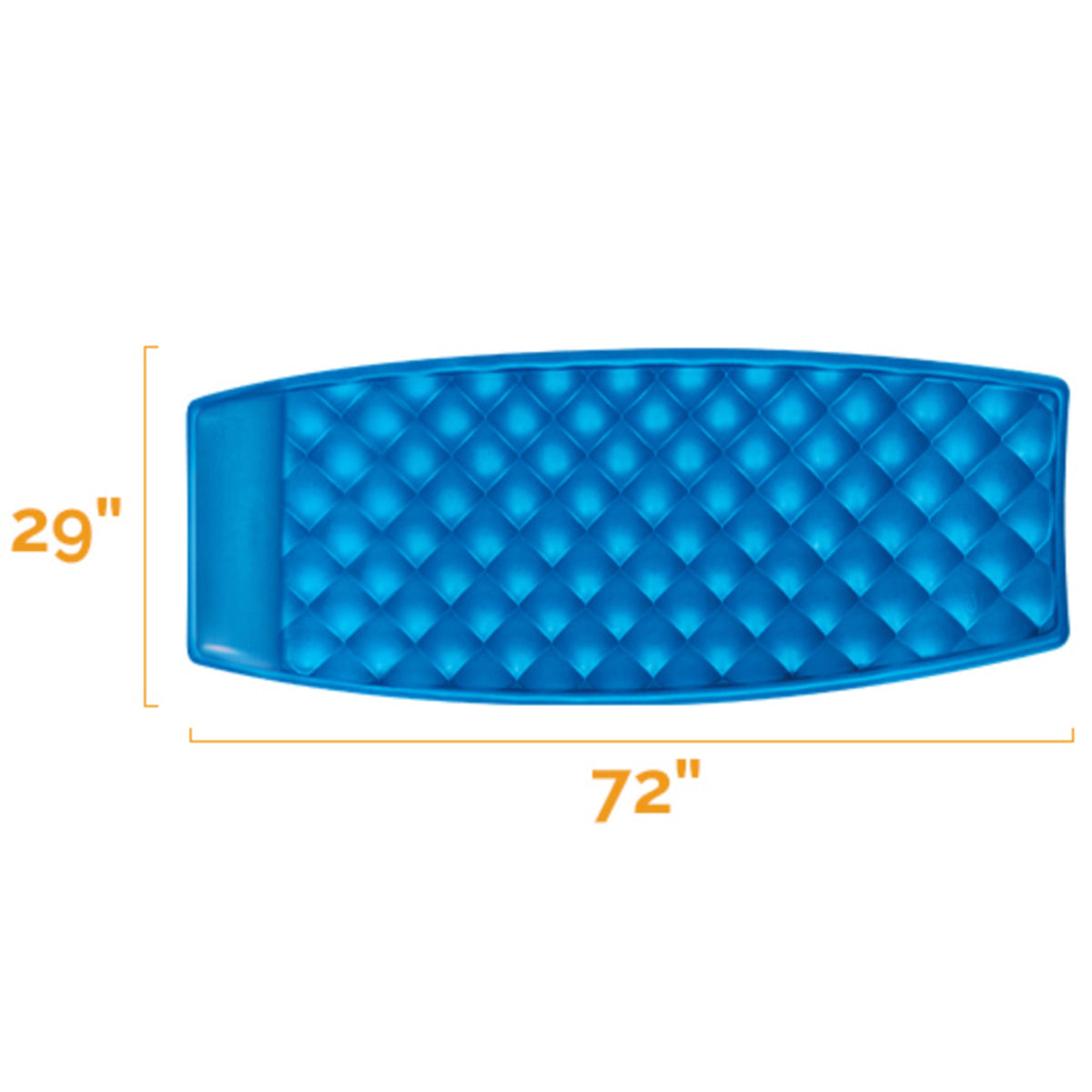 SwimWays Aquaria Solana Lounge Float Lounger for Swimming Pool Lounging, Aqua