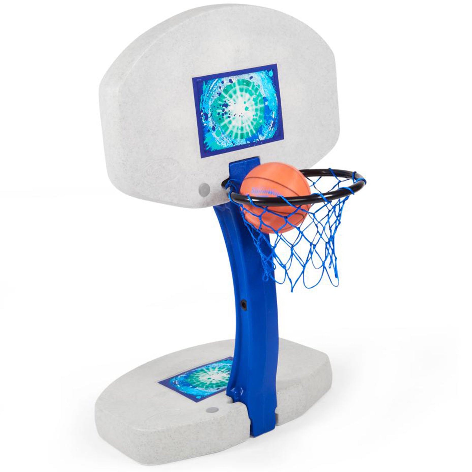 SwimWays 2-In-1 Volleyball And Basketball Swimming Pool Water Game Set | Used