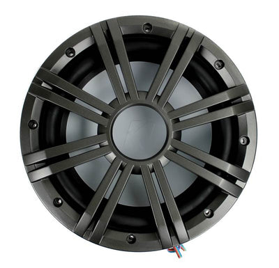 Kicker 41KMW104LC 10" 150 Watt Marine/Boat LED Subwoofer Sub KM10+6.5" Speakers