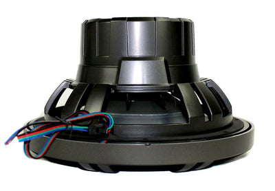 Kicker 41KMW104LC 10" 150 Watt Marine/Boat LED Subwoofer Sub KM10+6.5" Speakers