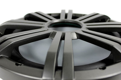Kicker 41KMW104LC 10" 150 Watt Marine/Boat LED Subwoofer Sub KM10+6.5" Speakers