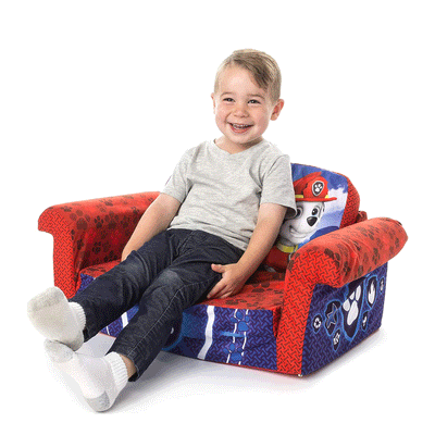 Marshmallow Furniture Paw Patrol Comfy 2-in-1 Flip Open Couch Bed Kid Furniture (Refurbished)