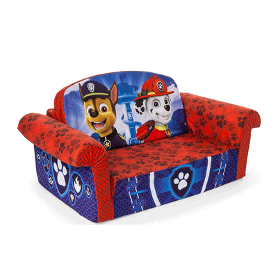Marshmallow Furniture Paw Patrol Comfy 2-in-1 Flip Open Couch Bed Kid Furniture (Refurbished)