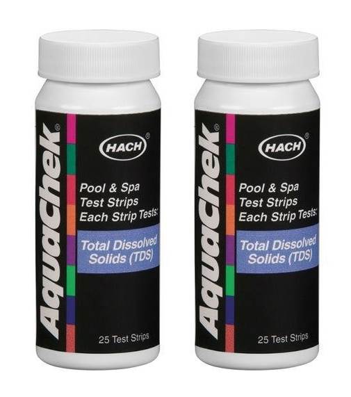 AquaChek 561683 Swimming Pool Spa TDS Total Dissolved Solids Test Kit 50 Strips