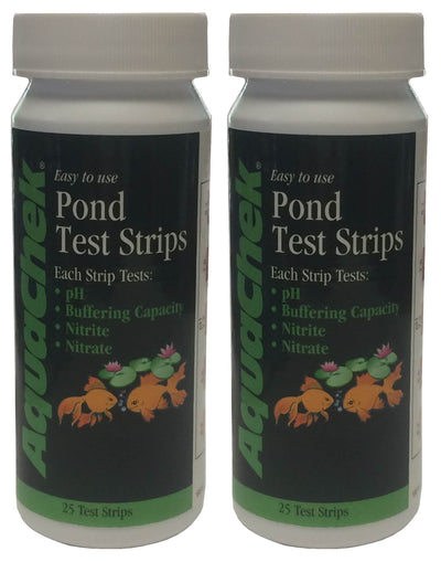 AquaChek 571851 Lake Pond Aquarium 4-in-1 pH Buffering Easy Test Kit - 50 Strips