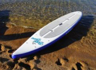 Solstice BoraBora 12' Heavy Duty Inflatable Paddleboard with Aluminum Paddle - VMInnovations