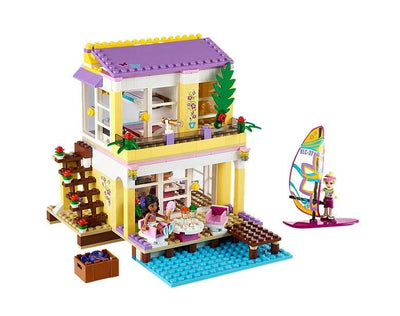LEGO® Friends Stephanie's Beach House Kids Building Playset - 369pc - Open Box
