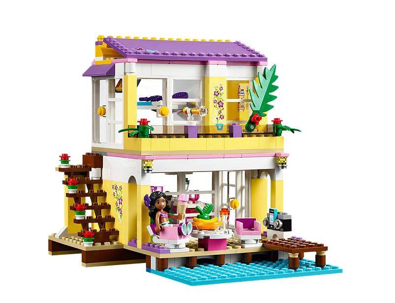LEGO® Friends Stephanie's Beach House Kids Building Playset - 369pc - Open Box