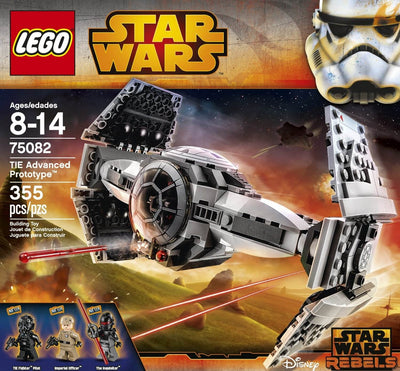 LEGO® Star Wars™ TIE Advanced Prototype Kids Building Playset - 355pc - Open Box