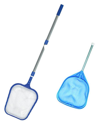HydroTools 4' Telescopic Leaf Debris Swimming Pool Skimmer w/ 12" Spa Handle Net