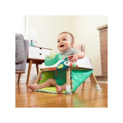 Evenflo ExerSaucer 2 In 1 Tiny Tropics Baby Activity Seat & Doorway Play Jumper