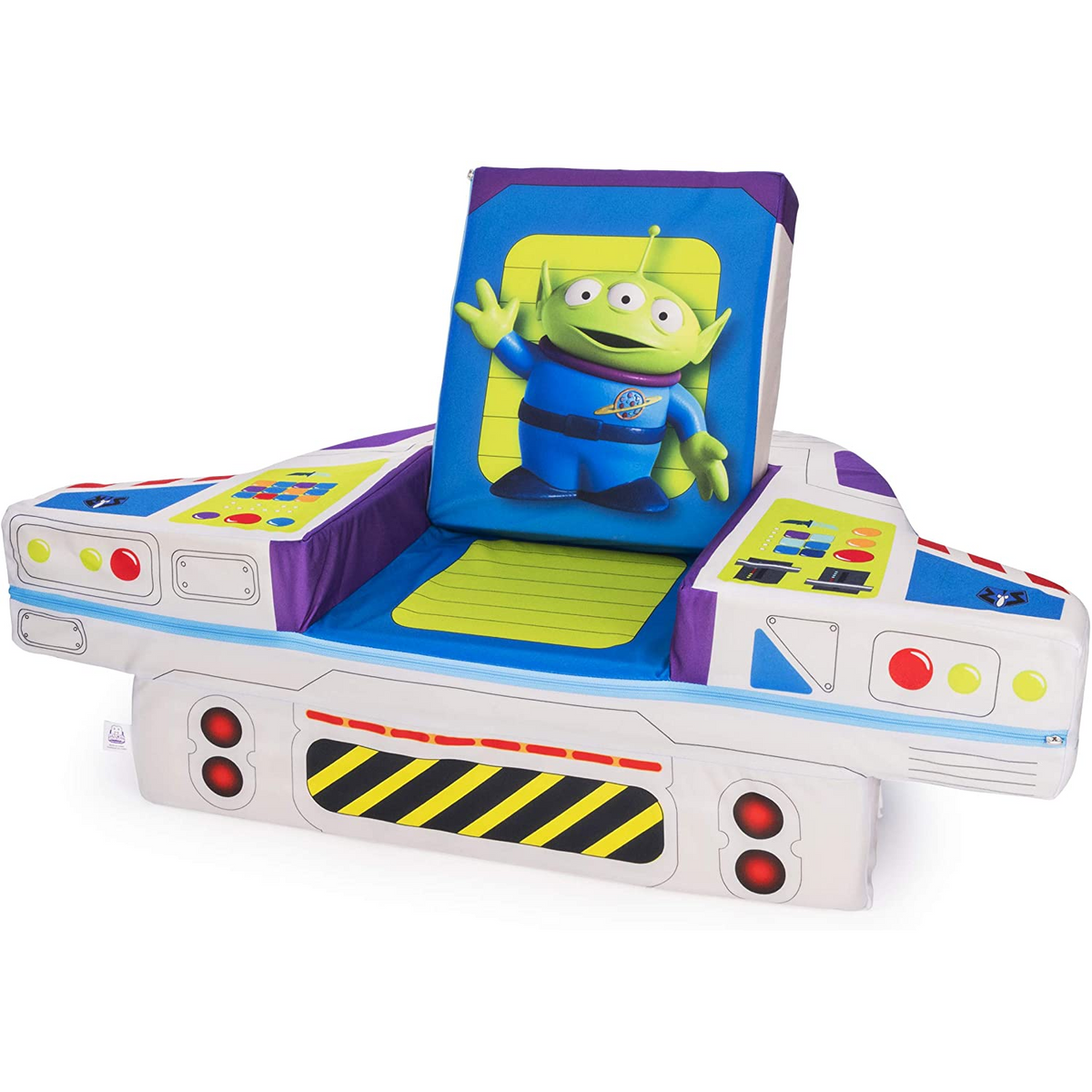Marshmallow Furniture Children's 5-in-1 Cushion Chair, Toy Story Buzz Lightyear