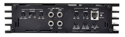 NEW Pyle BLADE 4400W 3 Channel Compact Class-D Full Range Hybrid Car Amplifier