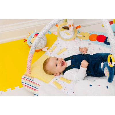 GUND Baby Tinkle Crinkle and Friends Arch Activity Gym Sensory Plush Playmat - VMInnovations