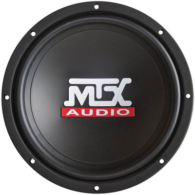 MTX TN10-04 Audio 10" 300W Car Power 84.9 dB 4 OHM Single Voice Coil Subwoofer