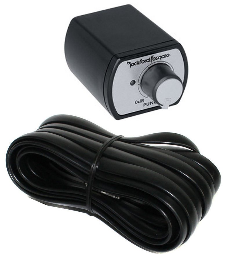 Rockford Fosgate PEQ Wired Remote Bass and Treble Knob EQ for Punch Amp (4 Pack)