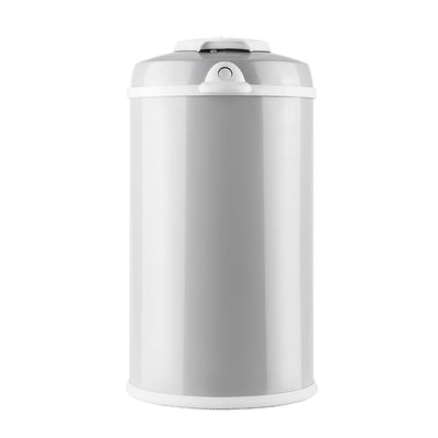 Bubula JR Premium Steel Diaper Waste Pail with Air Tight Lid and Lock, Gray (Used)