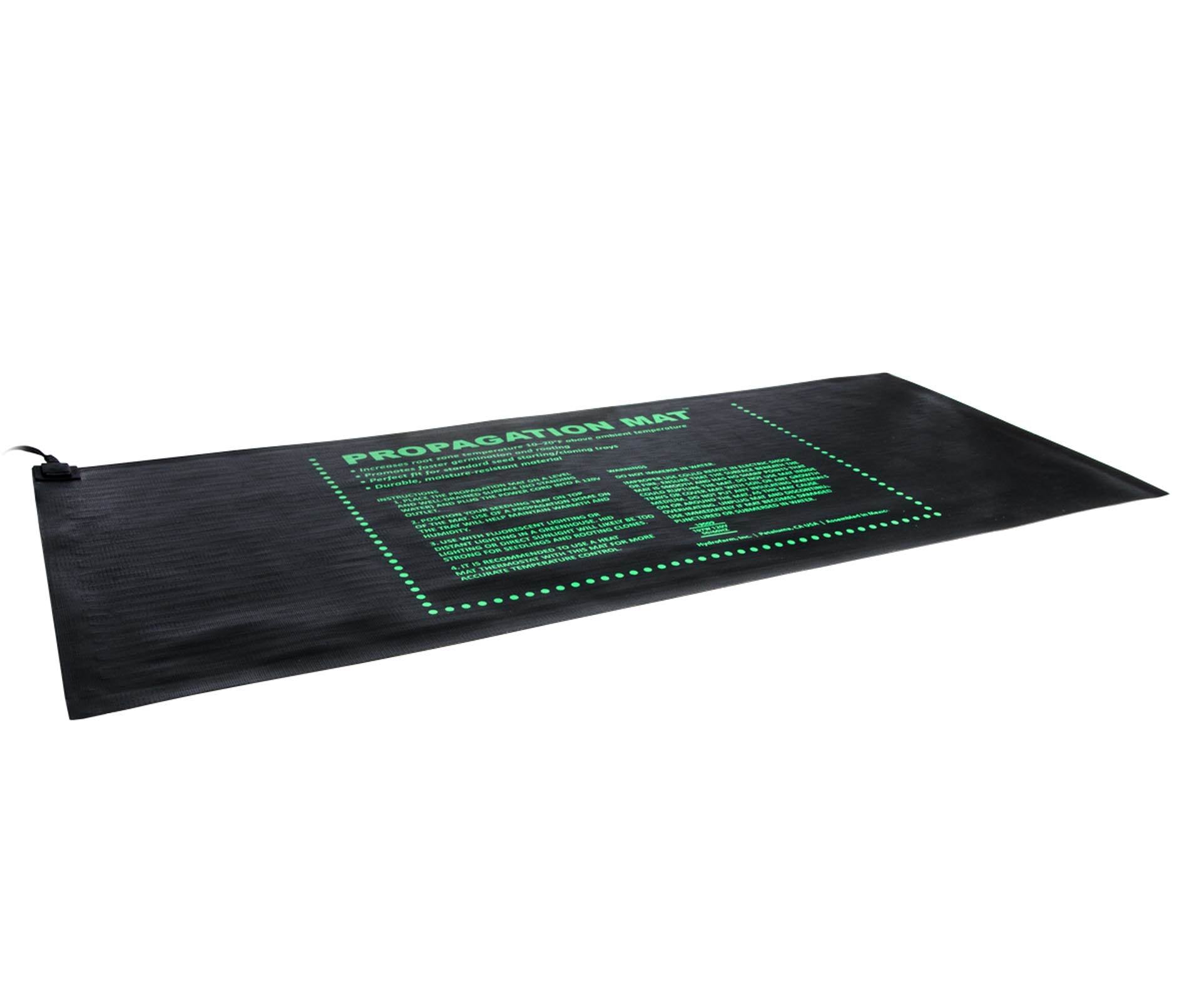 107W Seed Start Seedling Propogation Heat Mat + Hydrofarm MTPRTC Temp Controller