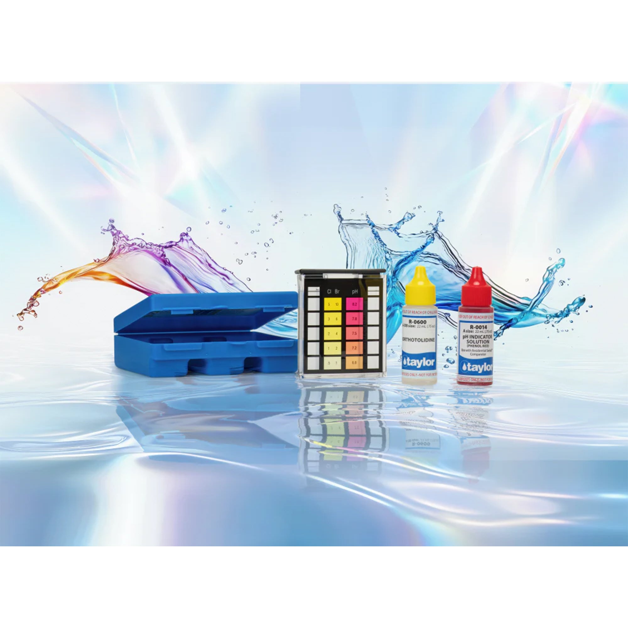 Taylor K-1000 Basic Residential OT DPD Swimming Pool & Spa Test Kit 3-Way K1000 - VMInnovations
