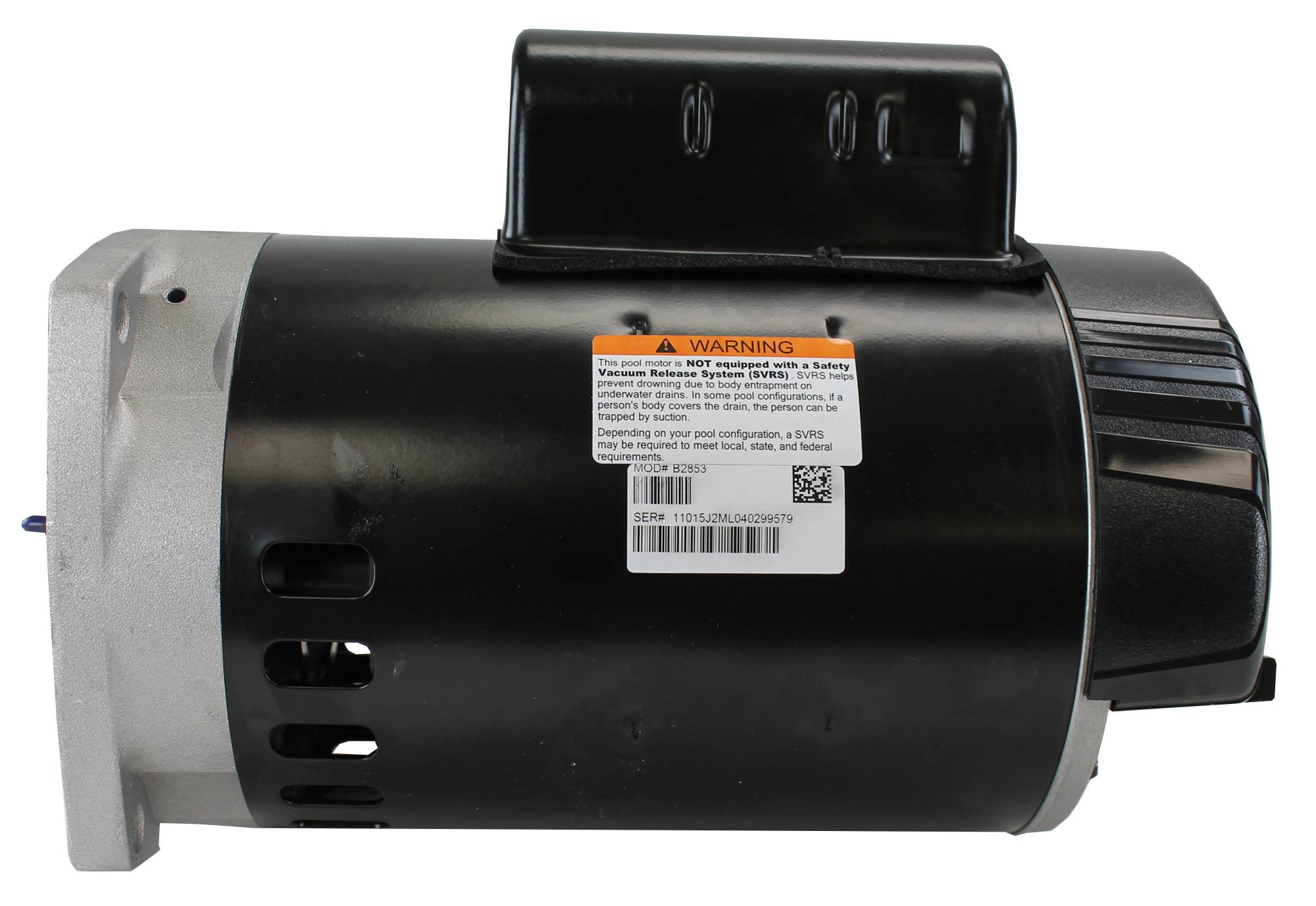 A.O. Smith Century 1HP 115/230V Square Flange Up-Rate Pool Motor (Open Box)