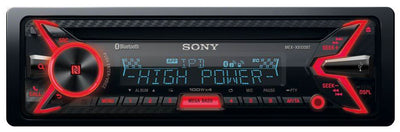 SONY MEXXB100BT Bluetooth FM Car Single Din Audio CD Player Stereo | Open Box