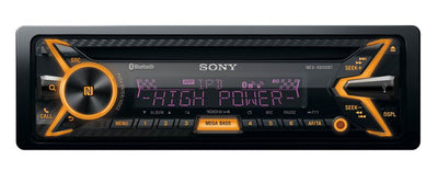 SONY MEXXB100BT Bluetooth FM Car Single Din Audio CD Player Stereo | Open Box