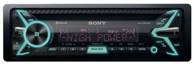 SONY MEXXB100BT Bluetooth FM Car Single Din Audio CD Player Stereo | Open Box