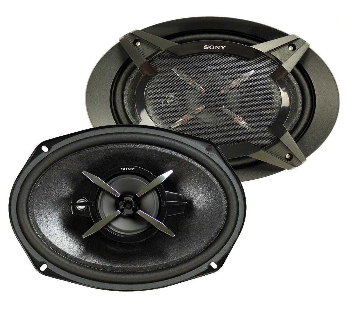 2 *Sony XSFB6930 6x9" 3-Way 450 Watt Coaxial Car Audio Speakers Pair (Open Box)