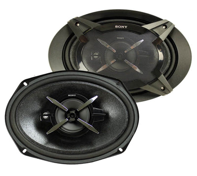 2 *Sony XSFB6930 6x9" 3-Way 450 Watt Coaxial Car Audio Speakers Pair (Open Box)