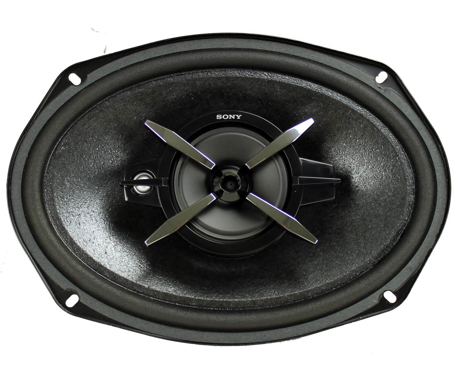 2 *Sony XSFB6930 6x9" 3-Way 450 Watt Coaxial Car Audio Speakers Pair (Open Box)
