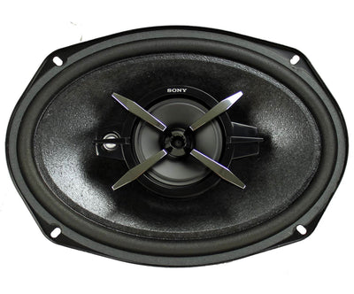 2 *Sony XSFB6930 6x9" 3-Way 450 Watt Coaxial Car Audio Speakers Pair (Open Box)
