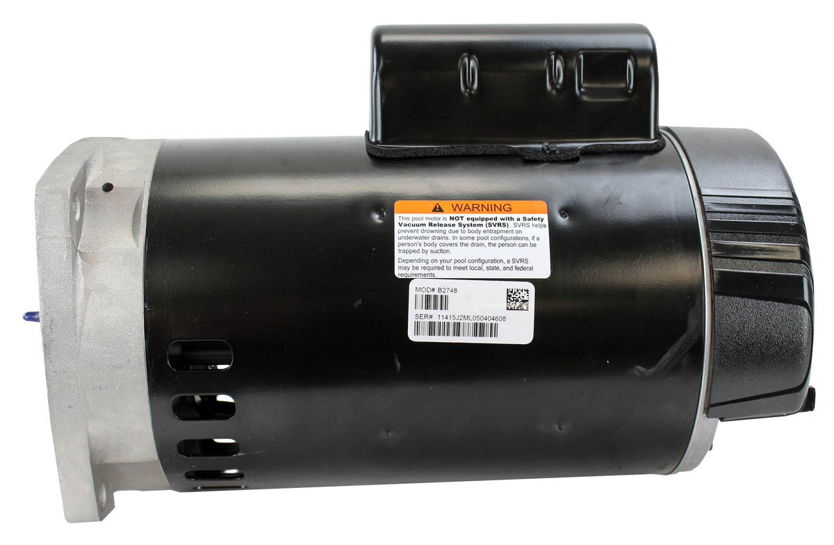 Century AO Smith B2748 Single Speed Square Flange Swimming Pool Pump Motor 2 HP