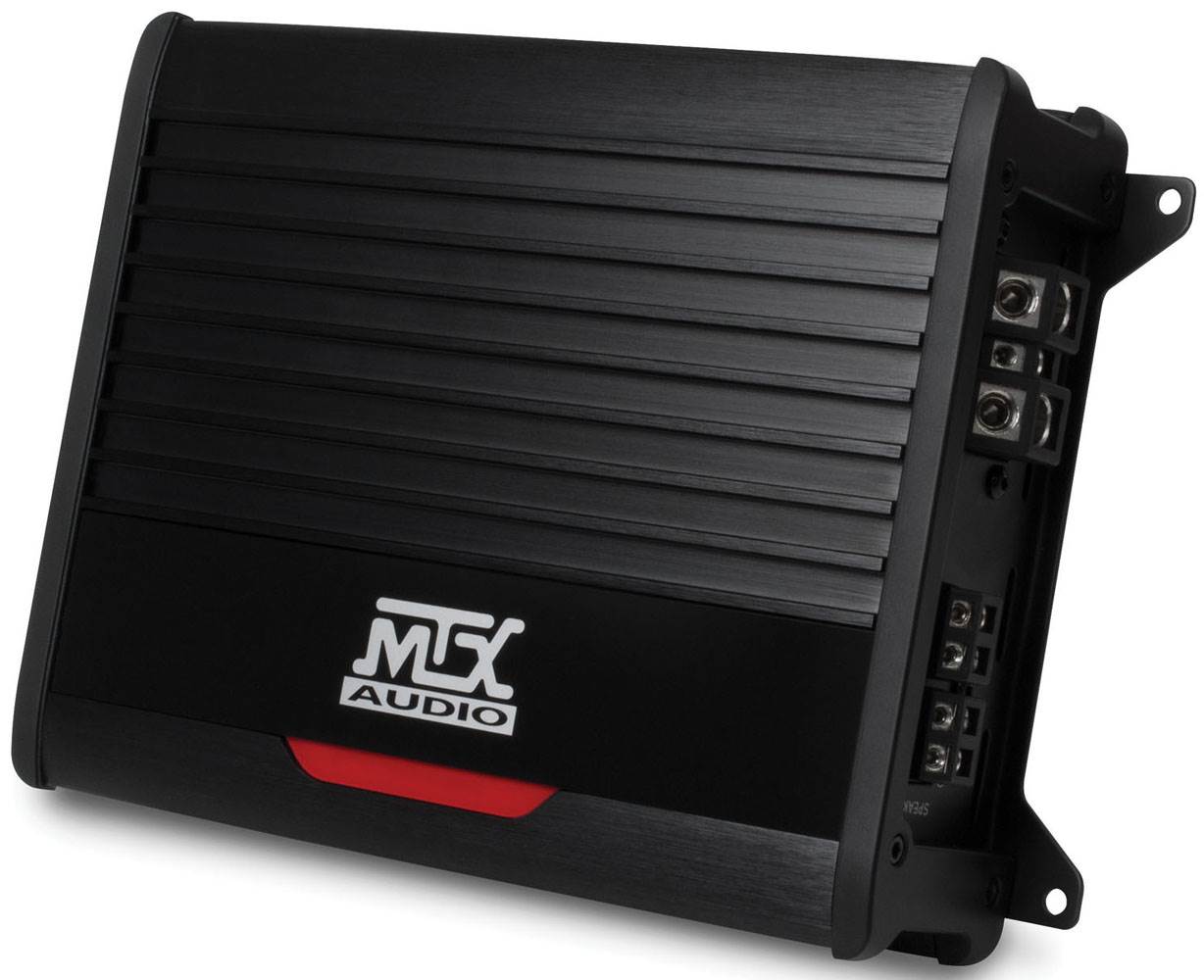 MTX THUNDER500.1 500 Watt RMS Power Amp Car Audio Bass Amplifier + Wiring Kit