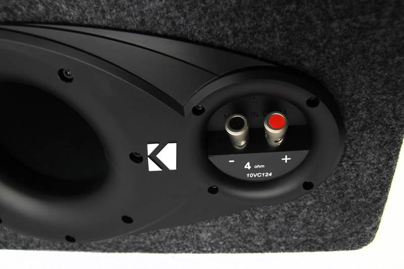 2) New KICKER 10VC124 12" 300W Car Audio Subwoofers +Sub Box Enclosures VC124