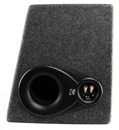 2) New KICKER 10VC124 12" 300W Car Audio Subwoofers +Sub Box Enclosures VC124