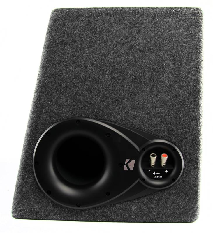 2) New KICKER 10VC124 12" 300W Car Audio Subwoofers +Sub Box Enclosures VC124