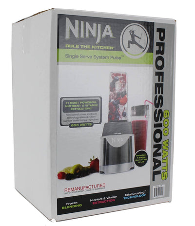 Ninja Pro Single Serve System Pulse Blender (BL100) Smoothie Mixer (Open Box)