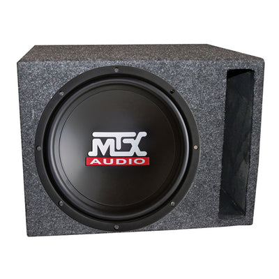 MTX Audio TN10-04 10 Inch Car Subwoofer with TN1004 Vented Ported Enclosed Box